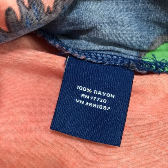 Marimekko target Kukkatori print small tunic swim coverup. - Picture 7 of 9